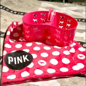 PINK Victoria’s Secret Caddy & Towel